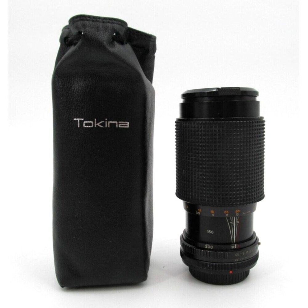 RMC Tokina EMZ Camera Lens 80-200mm F/4.5 Manual Telephoto Canon FD Mount